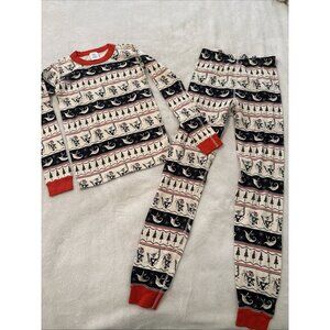 Disney NWOT Hanna Andersson Pajama Set Kids 12 Nightmare Before Christmas